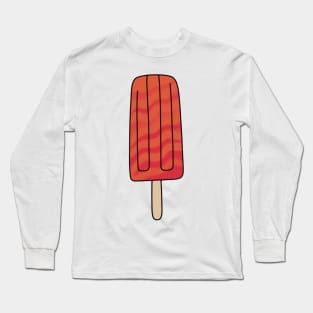 Summer Popsicle Illustration Long Sleeve T-Shirt
